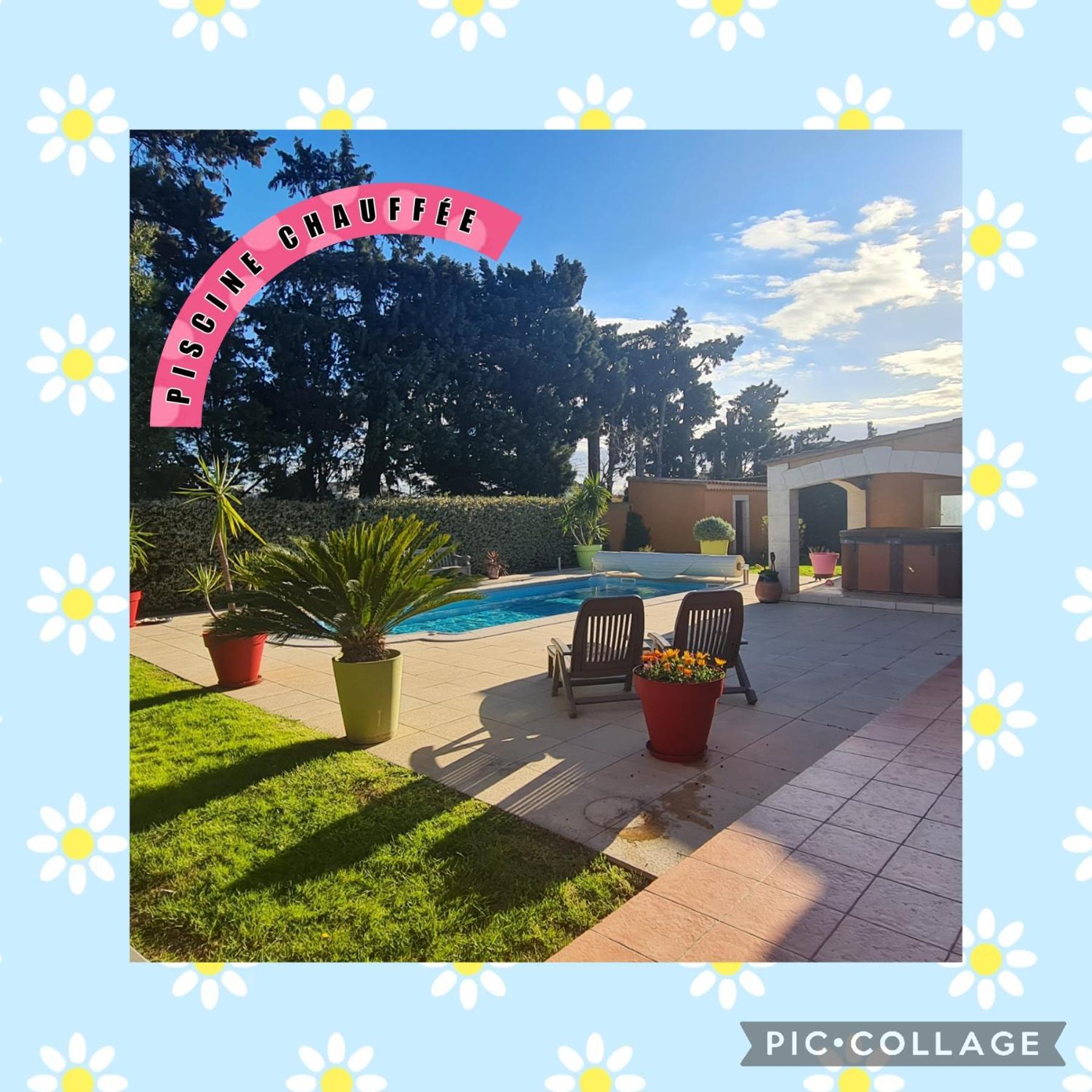 Villa Flamenca - Piscine Chauffee Châteaurenard Dış mekan fotoğraf